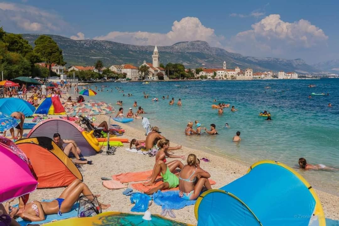 Modern Apartment Near Split & Trogir Kastela Bagian luar foto