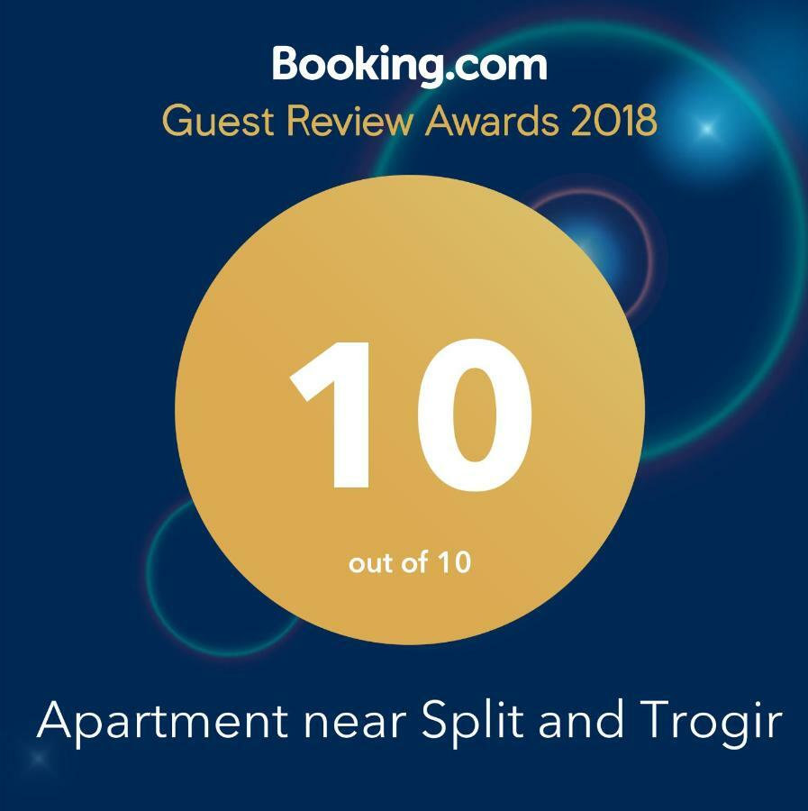 Modern Apartment Near Split & Trogir Kastela Bagian luar foto